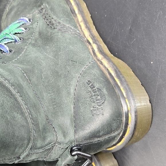 Dr.Martens Aimilie Green Moto Boots EU 37 US 6 - Picture 6 of 12